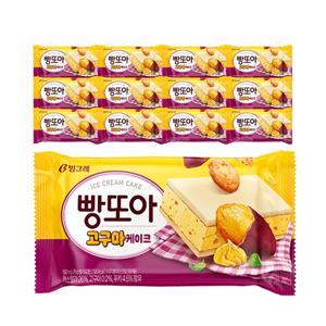 빵또아 고구마케이크 아이스크림 12개