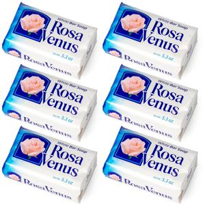 ROSA VENUS 로사 비너스 때비누 (화이트) 6개세트 150g 각질제거