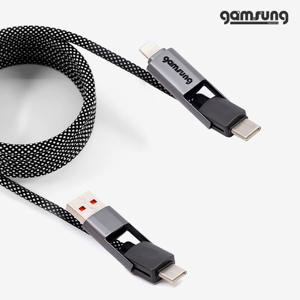 4in1 마그네틱 C to C타입 멀티 고속 충전 케이블
