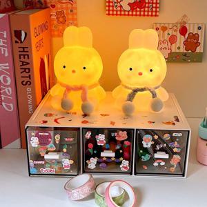 목도리 토끼 LED 무드등 취침등 수면등 수유등 침실 인테리어 조명 2colors
