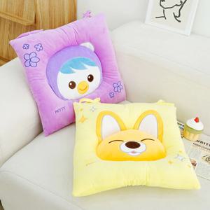 푹신한 사각 방석 루피 캐릭터방석 4type