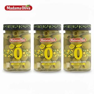 피티드 그린올리브 레몬슬라이스 앤 민트 300g 3개