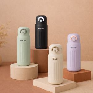 데일리 원터치 316스텐 미니 텀블러 초등학생 유치원 보온병 YK-350ml