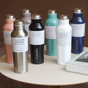 스퀘어 보온 보냉 대용량 텀블러 500ml 대형 헬스 차량용
