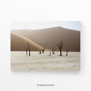 The object #2 가로형 포스터 (고목 앤티크 모던 액자, 빈티지 사진)