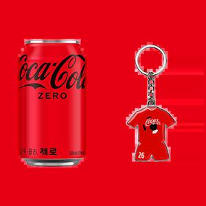 코카콜라 제로 350ml CAN (24입)+월드컵유니폼키링