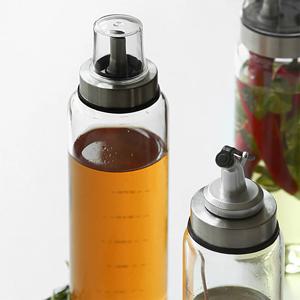 더 쉐프 내열유리 캡 오일병 500ml x 3개 + 스티커 (CRO0002S)