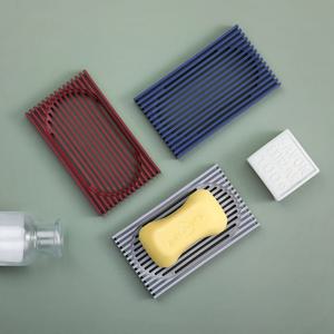 물빠짐 실리콘 비누 받침대 홀더 배수 트레이 3colors