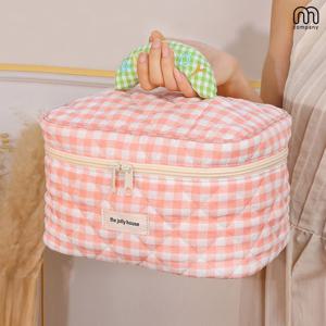 쁘띠 휴대용 메이크업 화장품 파우치 손가방 여행용 대용량 수납 보관 정리 가방