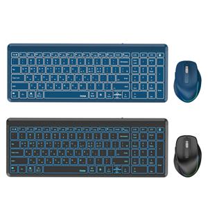 KR100RB 멀티페어링 LED 키보드 마우스 세트