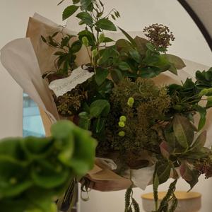 조화키트 l 'Greenery Autumn&Vase Set' 가을담은 그리너리 어텀세트