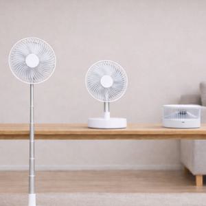 탁상용 스탠드 폴더블 무선 선풍기 모노플립