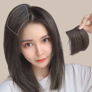 옆머리볼륨 가발 똑딱이피스 정수리 헤어뽕 헤어피스 부분가발
