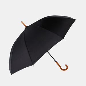 장우산 초발수 장마 우드 곡자 우산 BDUN056