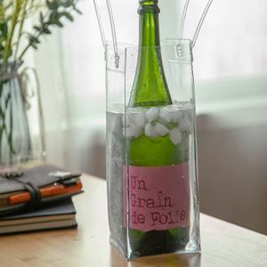 PVC 와인칠링백 샴폐인 보냉 방수 투명백 꽃집 플라워 꽃꽃이