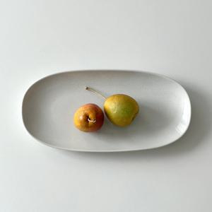 르블랑 둥근 긴접시 MADE IN JAPAN