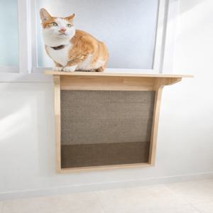 고양이 창문 선반 스크래처 테라스