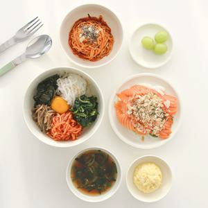 1인 식기세트 6P 도자기 홈세트