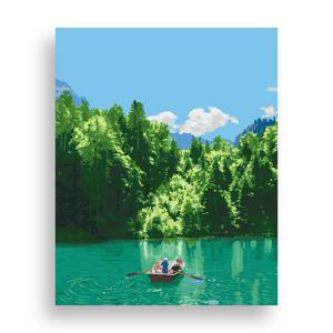 DIY 명화그리기 블라우제호수 40x50