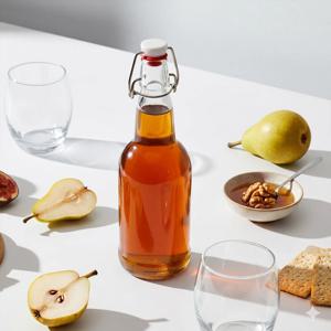 스윙 락캡 위스키 보틀 유리병 500ml 다용도 밀폐병 주스병
