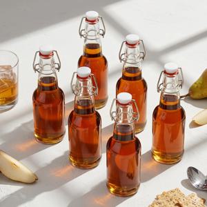 스윙 락캡 위스키 보틀 유리병 250ml 6개 샘플병 미니보틀