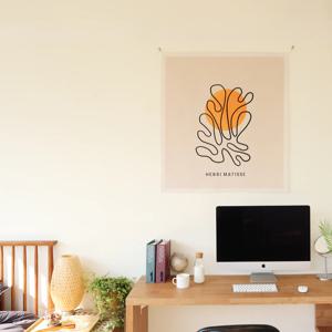 마티스 스타일B 패브릭 포스터 / 가리개 커튼 90x100 cm