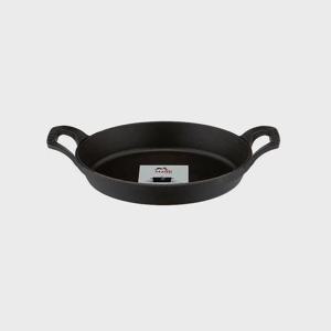 [공식] 타원형 스태커블 디쉬 21cm 블랙 ST302123