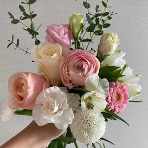 생화 꽃다발 택배 농장직송 꽃농장직배송 랜덤박스 - 소형
