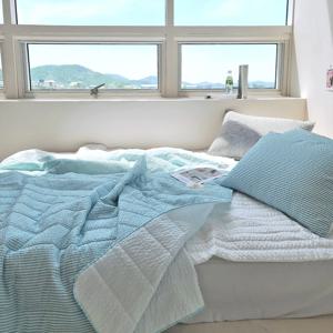 시원한 유스 시어서커 멜로자수 여름 차렵이불세트 SS/Q 2colors