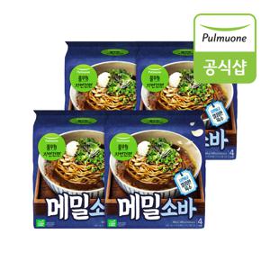 자연건면 메밀소바 464g(4개)*4봉