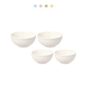 블랑드블랑 라피네 밥&국그릇 2인 세트 4colors