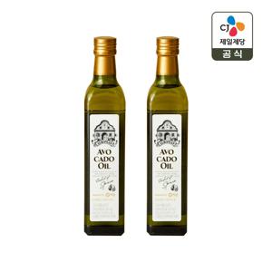 백설 유러피안 아보카도 오일 500ml x2개