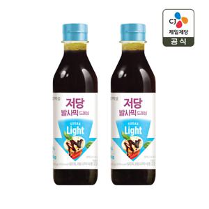 백설 저당 발사믹 드레싱 570g x2개