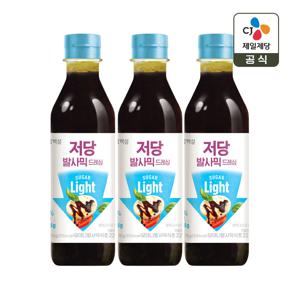 백설 저당 발사믹 드레싱 570g x3개