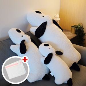 벨라솜 납작코 강아지 바디필로우 쿠션 베개