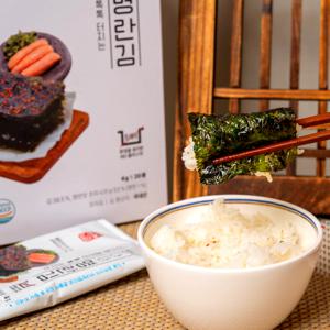 바삭한 김 위에 명란이 톡톡! 매콤담백 바다다 명란김 20봉
