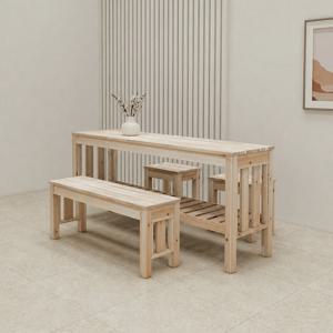아일랜드식탁 이사벨테이블 A형 1600x450x720 아카시아