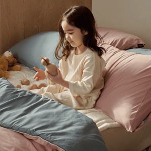 필굿 알러지케어 컴포트웰 플러스 침구세트 핑크블루