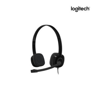 로지텍코리아 H151 스테레오 USB 컴퓨터 PC 유선 헤드셋 블랙