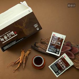 국내산 6년근 홍삼을 담은 녹용진액 60ml*30포