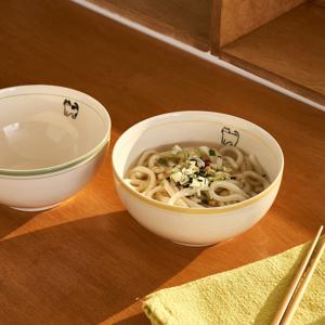 L 우리집뚱냥이 면기 D16.5 2P SET