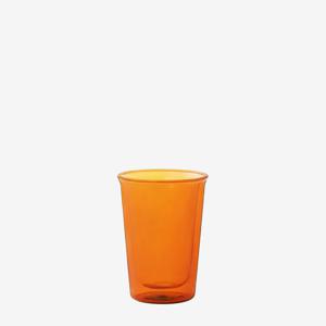 킨토 캐스트 앰버 더블 월 글라스 - 290ml