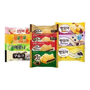 붕어싸만코/빵또아(12개) + 바 (메로나/쿠앤크/생귤탱귤/요맘때) 20개 골라담기