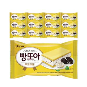 부드러운 빵또아 아이스크림 12개