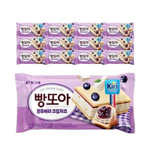 빵또아 블루베리 크림치즈 아이스크림 12개
