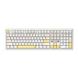 archon AK68 DualDial 유무선 기계식 키보드 바나나라떼, 저소음 디딤돌