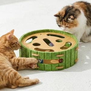 행복한댕냥이 펠트 트랙 사냥매트