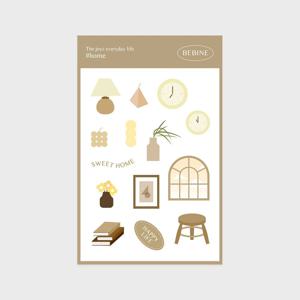 Home sticker 홈 일러스트 다꾸 스티커