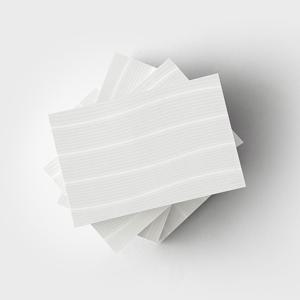 Gray wave memopad 떡메모지