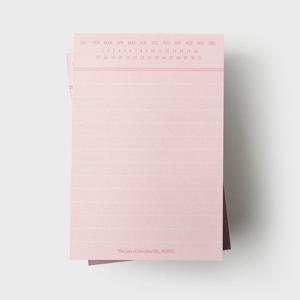 Daily pink memopad 떡메모지